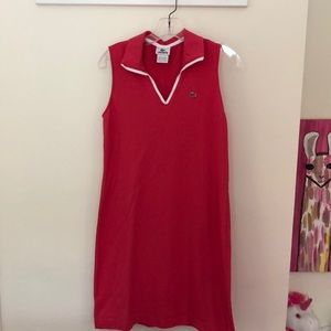 Lacoste polo dress, Size 42